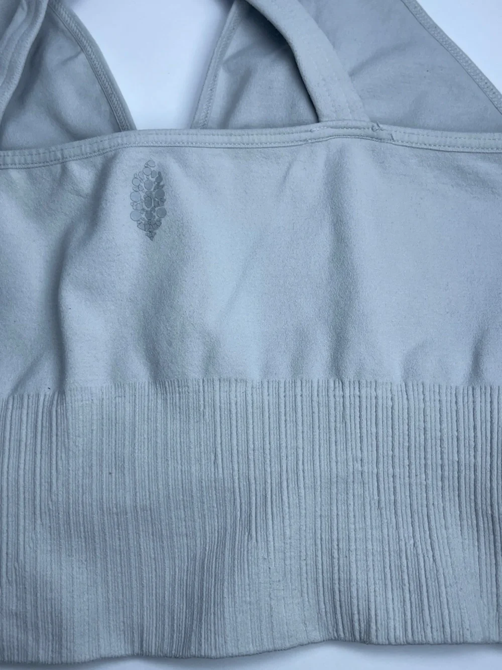 Free People Movement Seamless Ribbed Crossback Cropped Tank Top Size XS/S